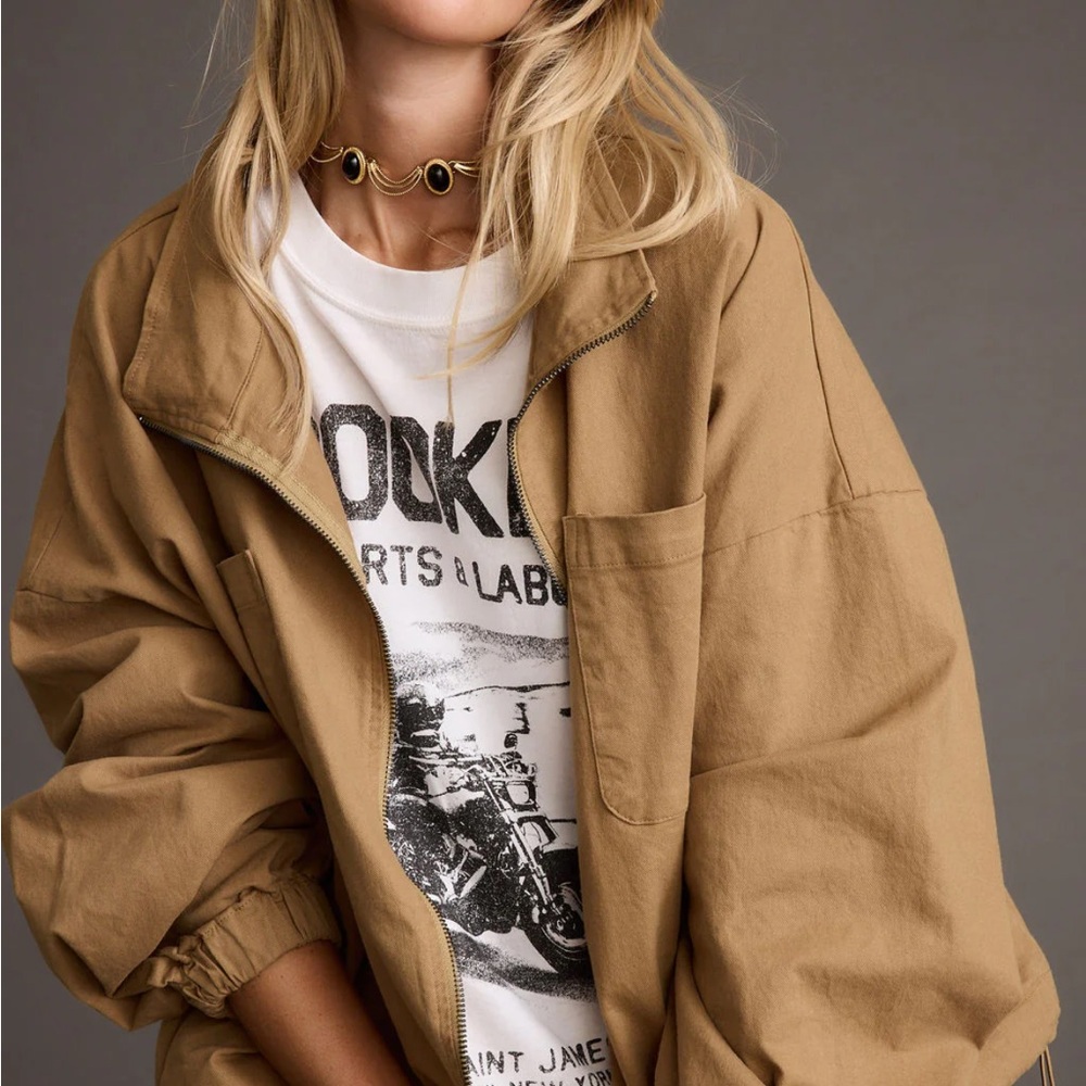 12th Tribe Tan Utility Jacket